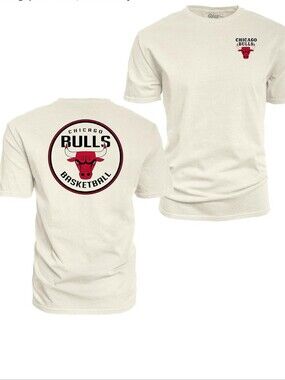 Blue 84 NBA Chicago Bulls T-shirt Size L